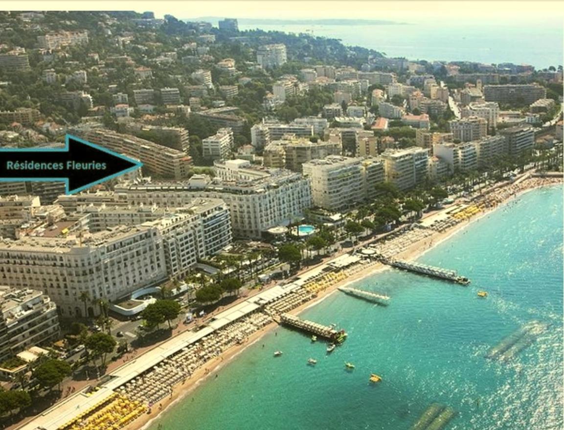 Residences Fleuries - Behind Cannes Croisette Bvd Exterior photo
